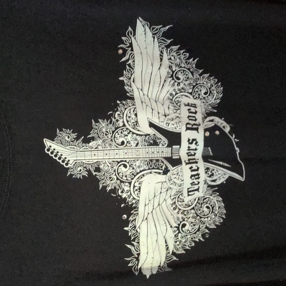 Teacher's Rock L/S T-shirt - Picture 2 of 3